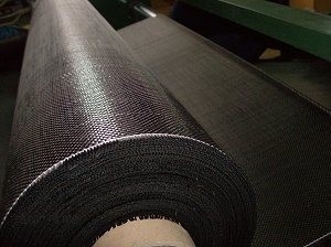 75% углеродного волокна 25% кевларного волокна Гибридная ткань