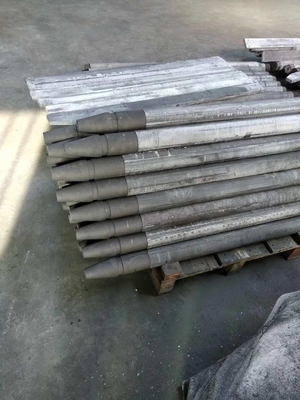 Плотность 1.80g 1.85g/cm3 Графит круглый стержень Вибрационный формовый способ для индивидуальных потребностей