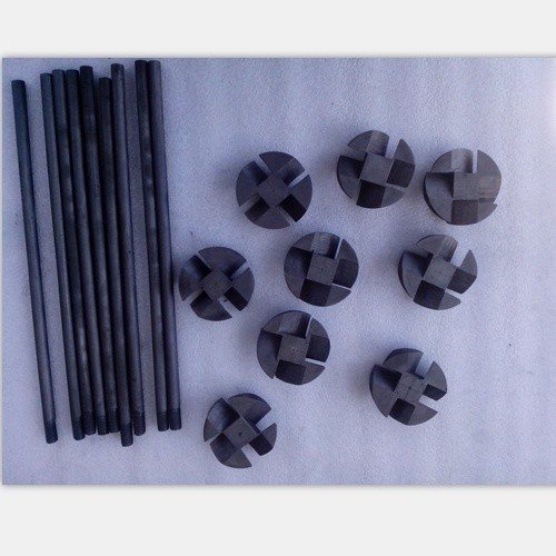 Промышленный класс и 1,72 грамм плотности смолы импрегнированный графитный ротор на заказ